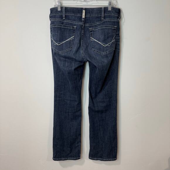 Ariat Women's Jeans R.E.A.L. Perfect Rise Madyson Straight Jean Blue 30 Short - Picture 3 of 9